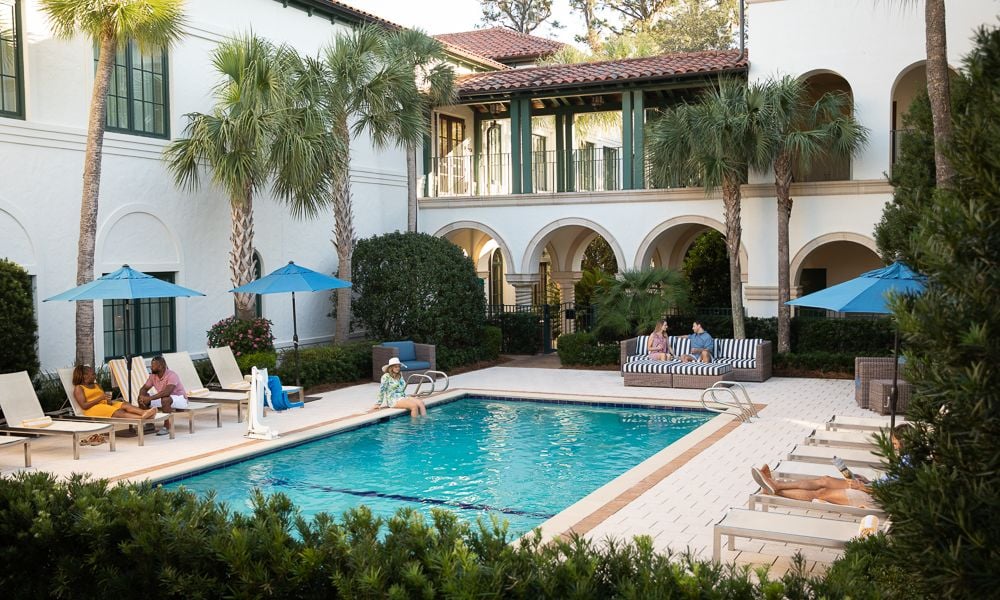pool area