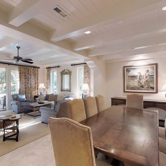 large dining room table