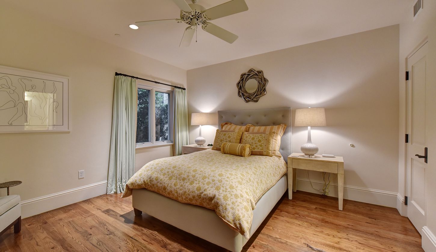 Bedroom with two nightside tables