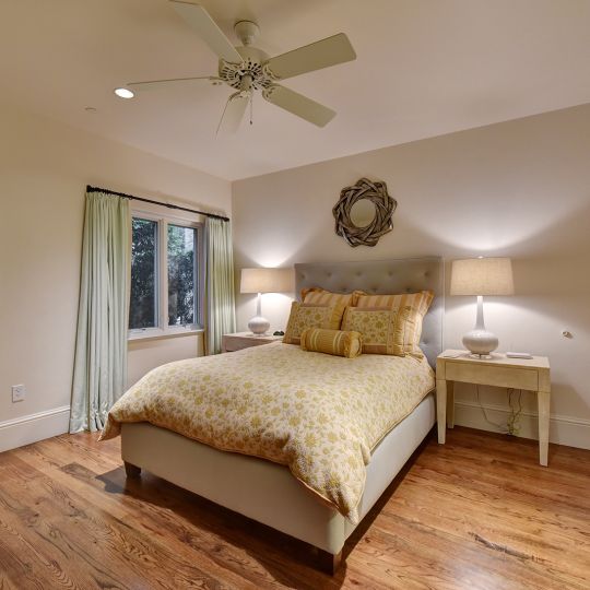 Bedroom with two nightside tables