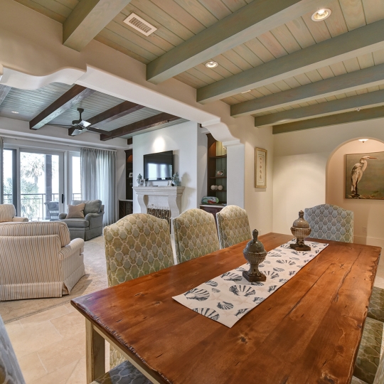 Large dining room table