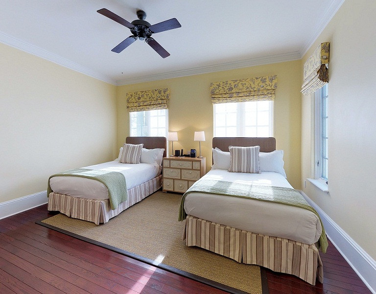 Bedroom with two beds