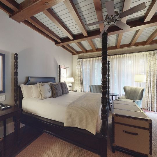 Trunk at the foot of a bed