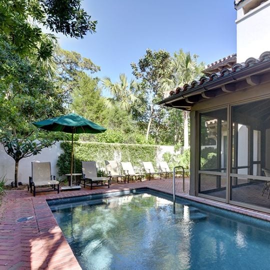 Pool area
