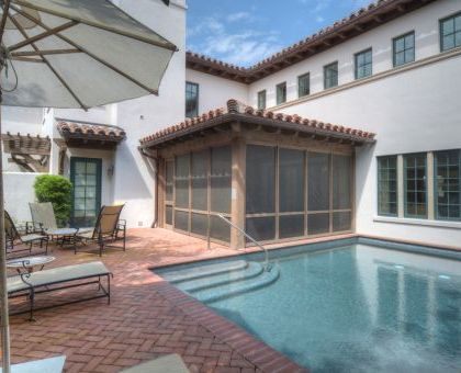 pool area of Cottage 922