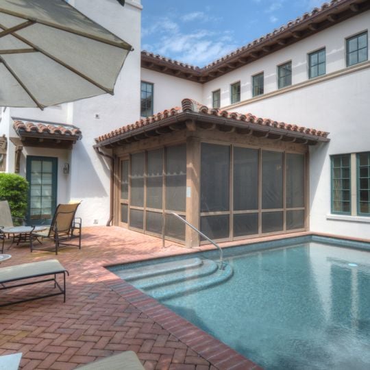 Pool area of Cottage 922