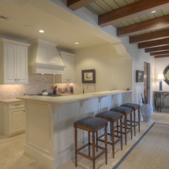 kitchen with island