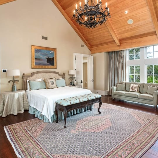 cottage 418 master bedroom view