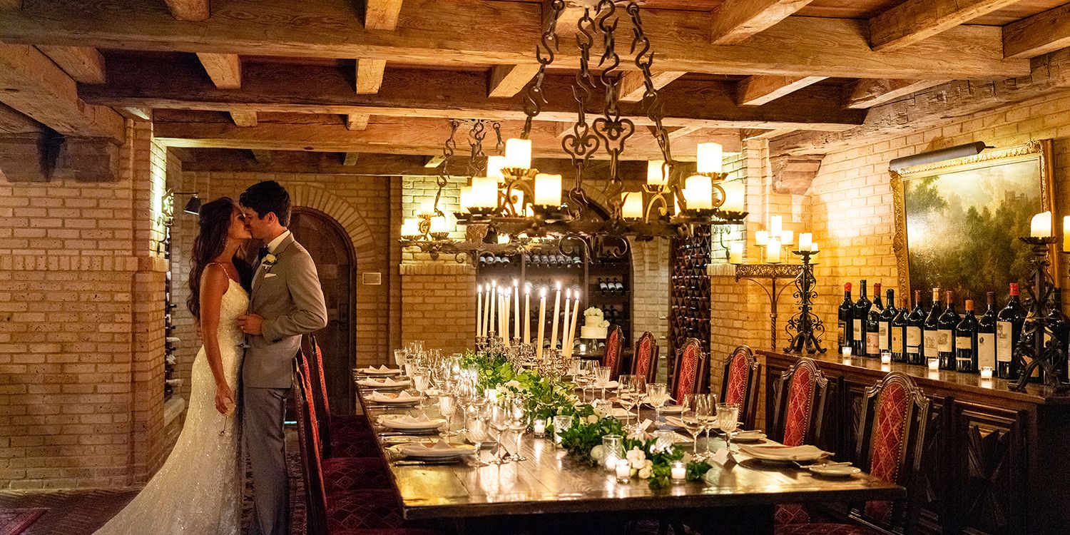 dining table at reception