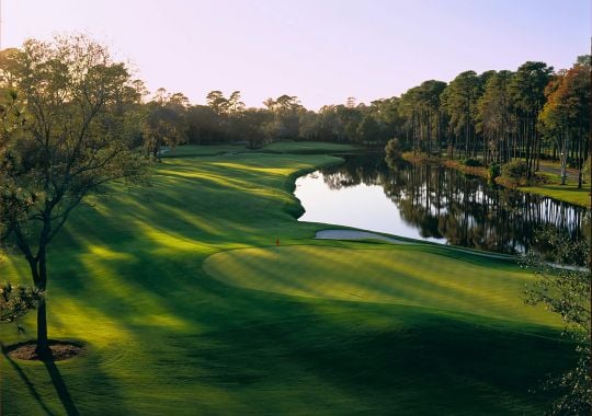 Retreat golf course on sea island