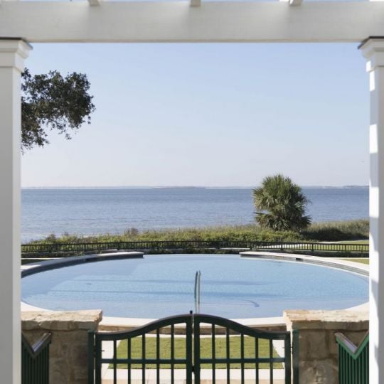 Pool House ocean view