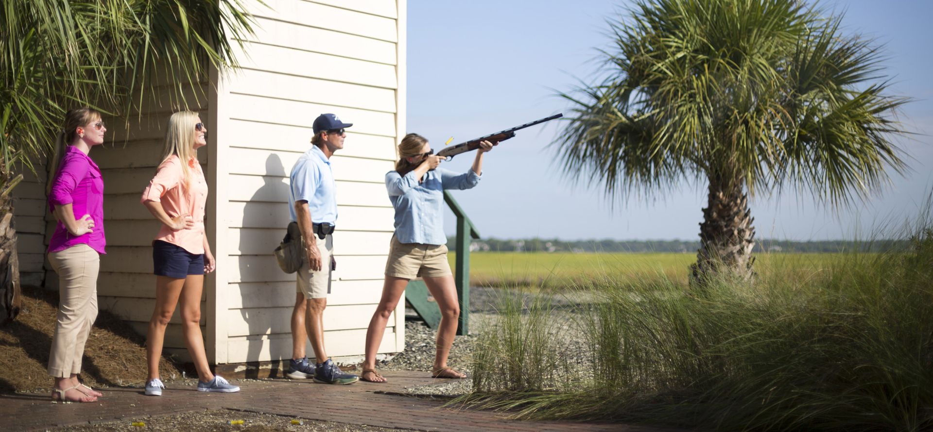 Ladies shooting