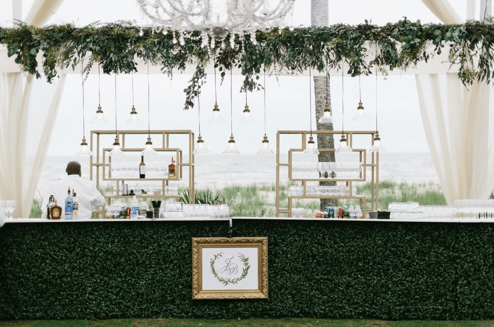 bar area