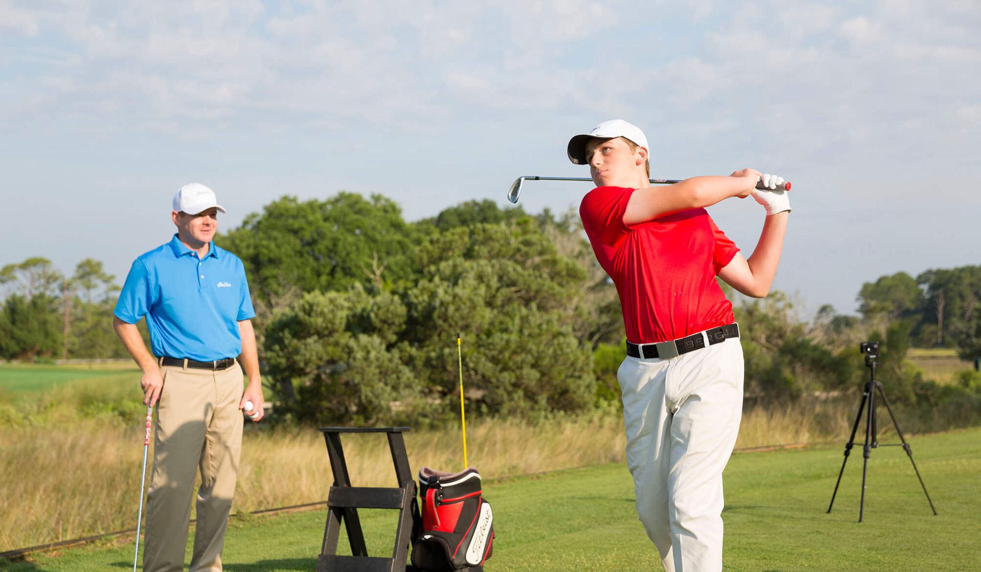 Sea Island Junior Tour Golfing