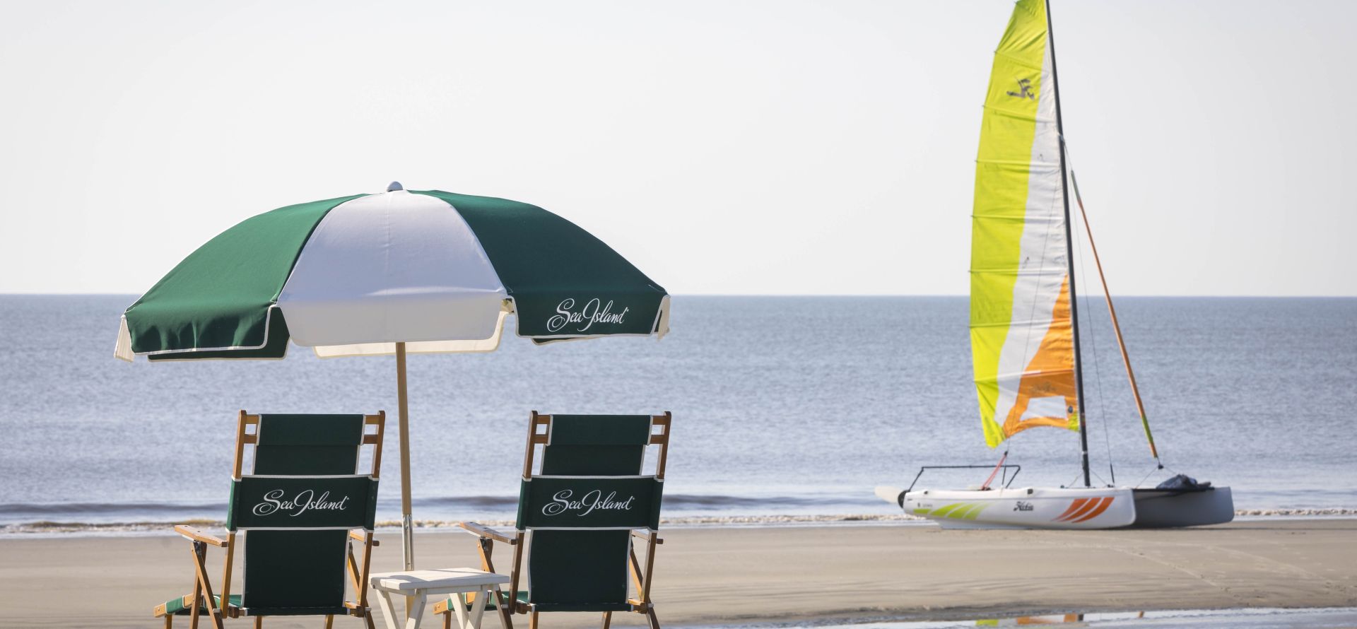 Beach Club Chairs on Beach