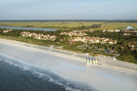The Beach Club Aerial View
