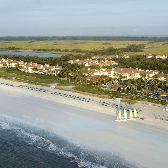 The Beach Club Aerial View