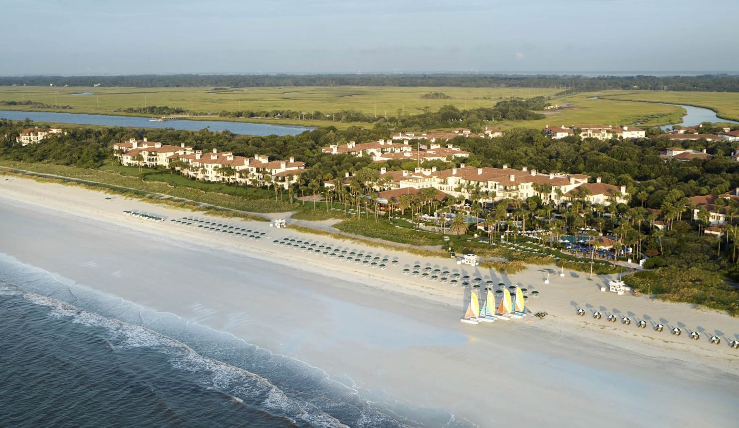 The Beach Club Aerial View