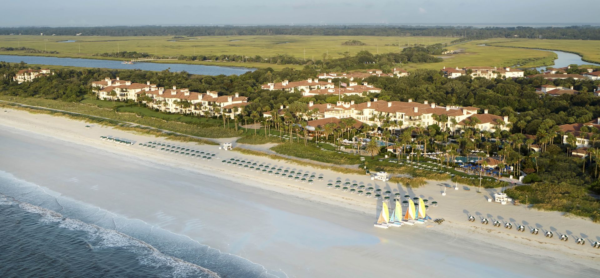 The Beach Club Aerial View