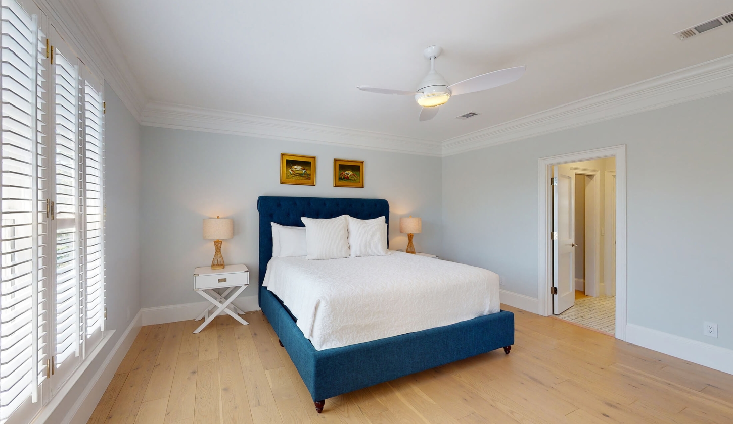 bedroom, side, tables, cottage 462