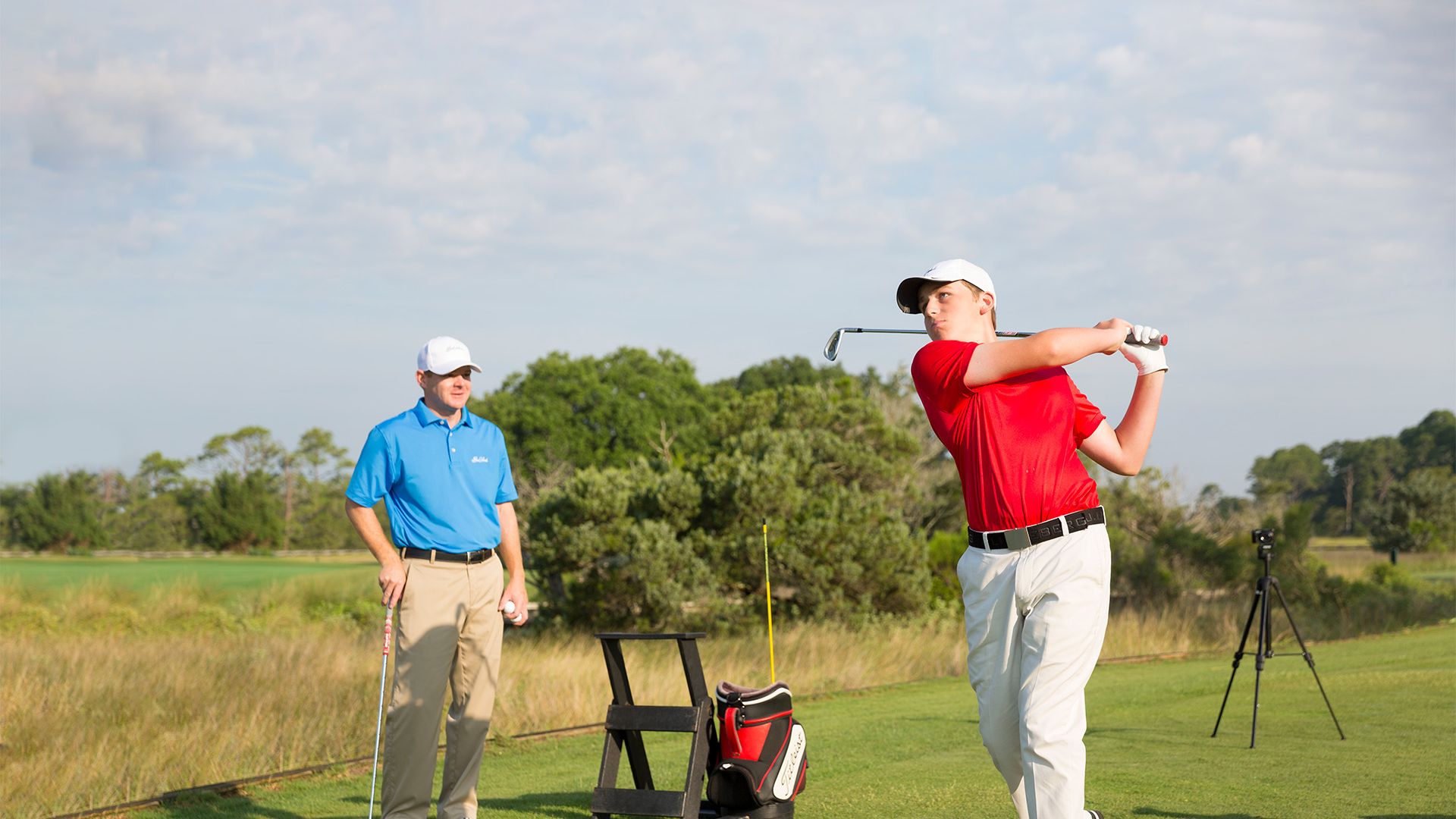 Sea Island Junior Tour Golfing