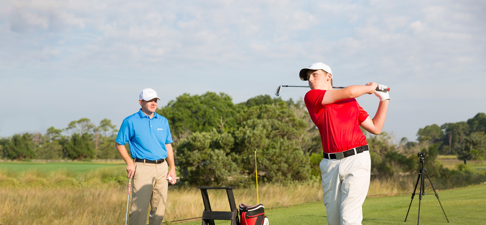 Sea Island Junior Tour Golfing