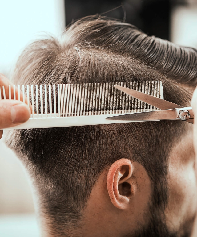 Men's Hair Cut, sea island,