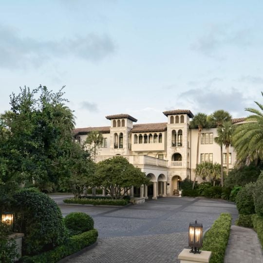 The Cloister Main Building Entrance