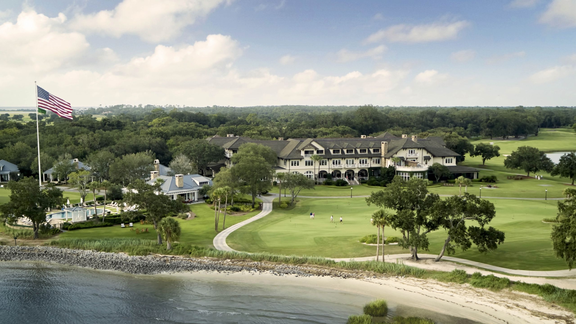 The Lodge Aerial
