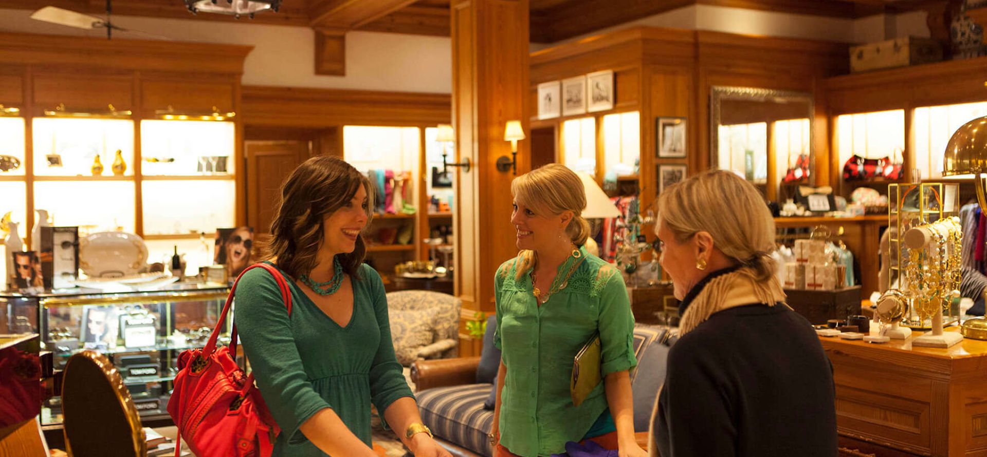 Cloister shop female shoppers