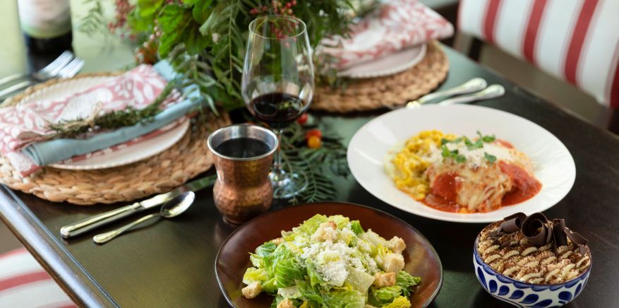 Tastes of Sea Island - Tavola plated table