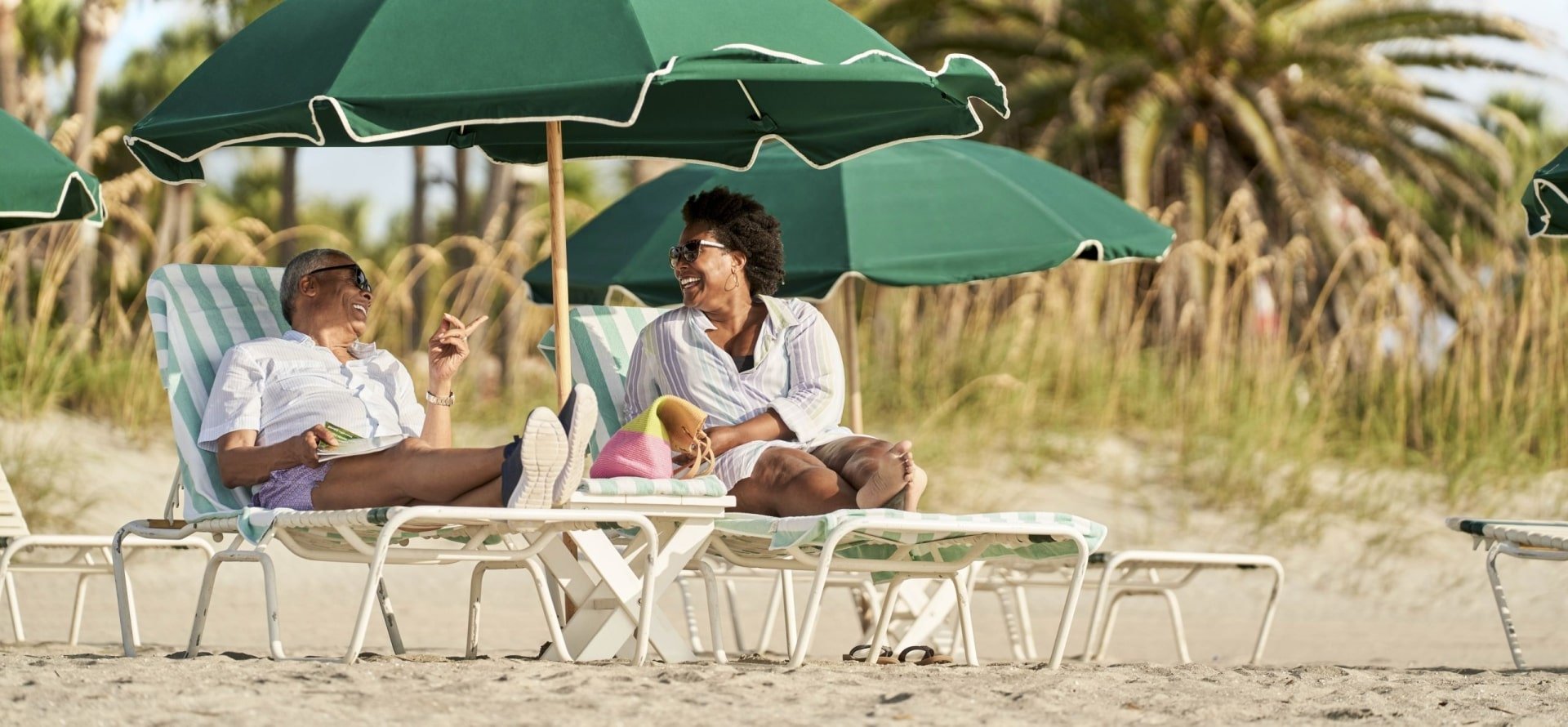 Beach Club Couple at Beach