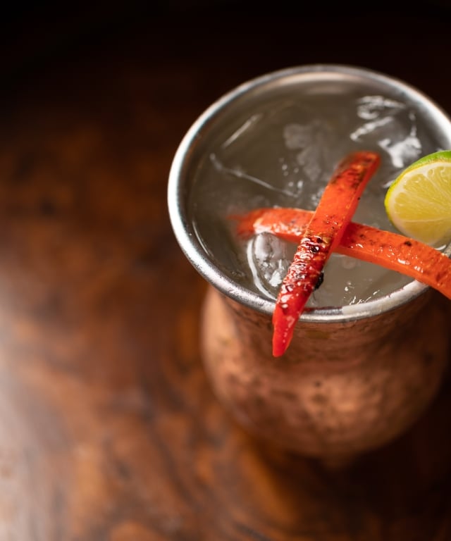 Chipotle Mule Cocktail at River Bar