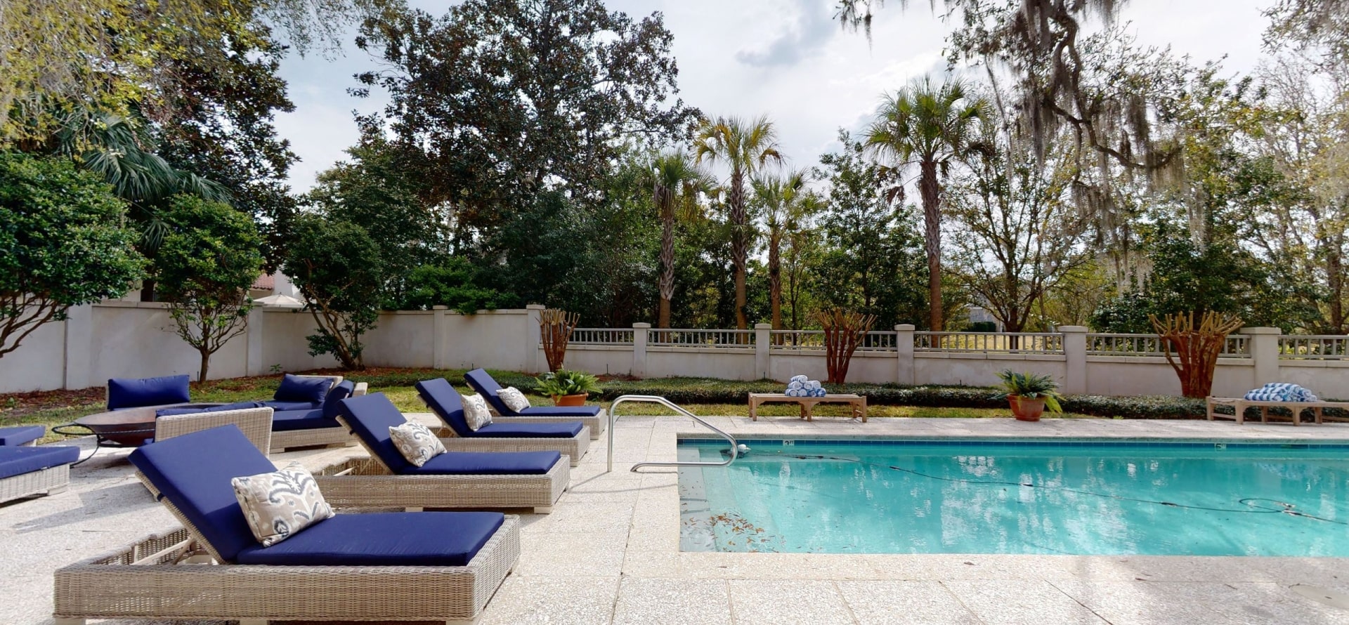 Cottage Rental Poolside