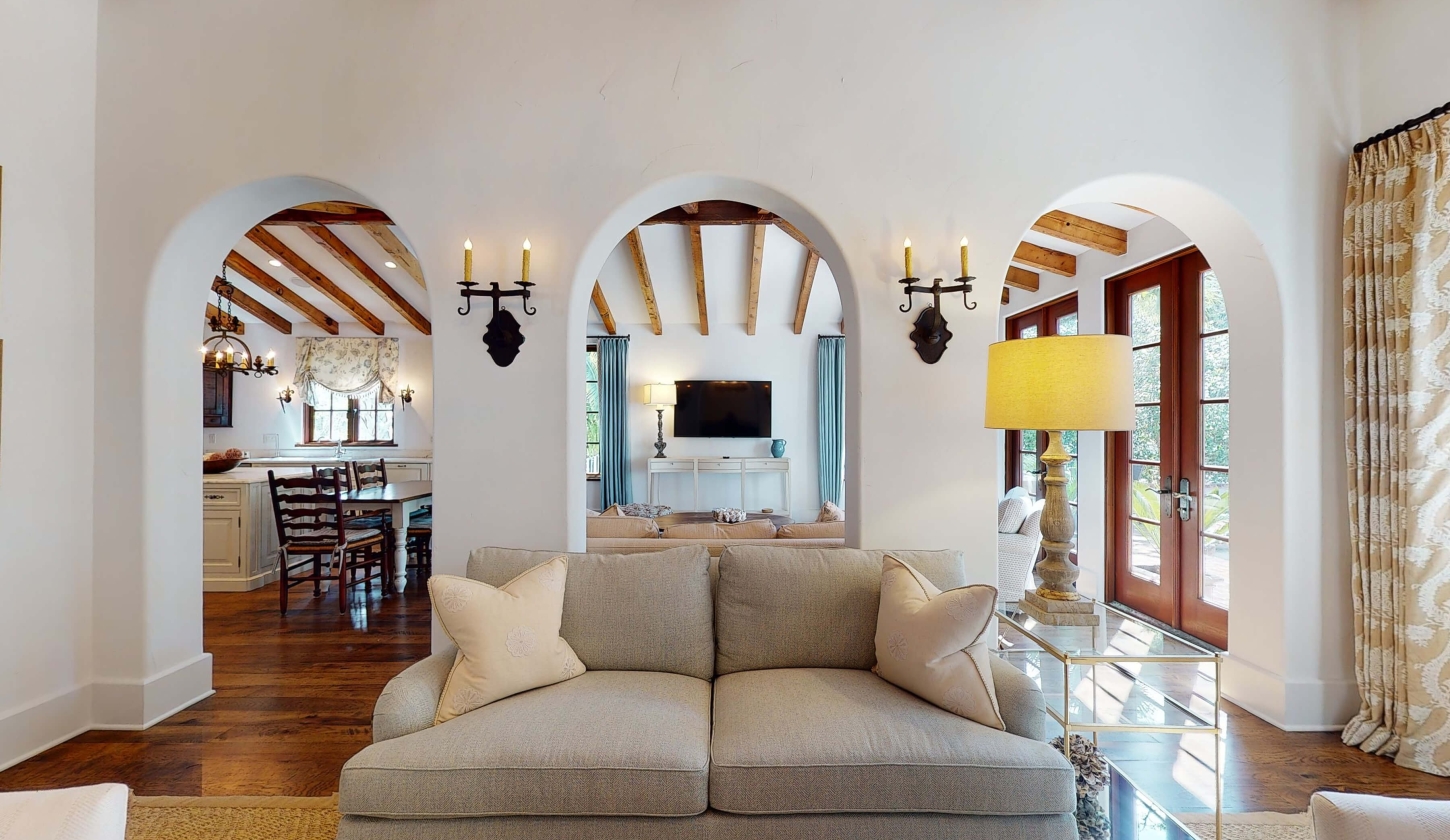 Cottage 44 living room