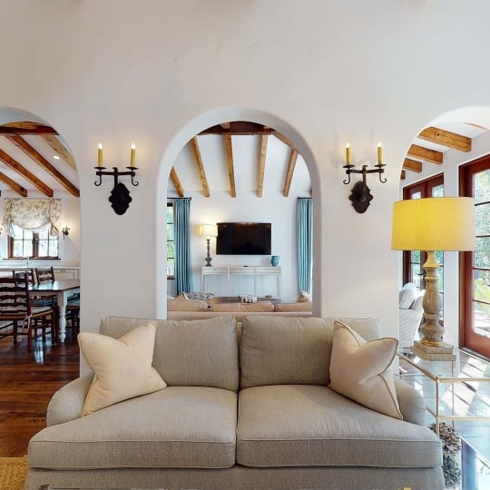 Cottage 44 living room