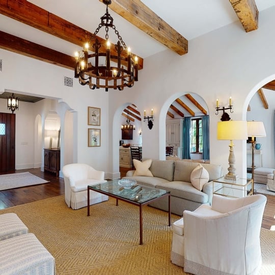 Cottage 44 living room