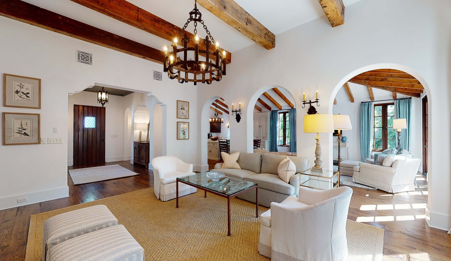 Cottage 44 living room