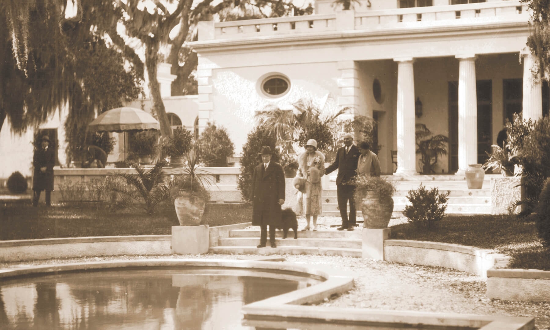 Historical photo Sea Island 1909