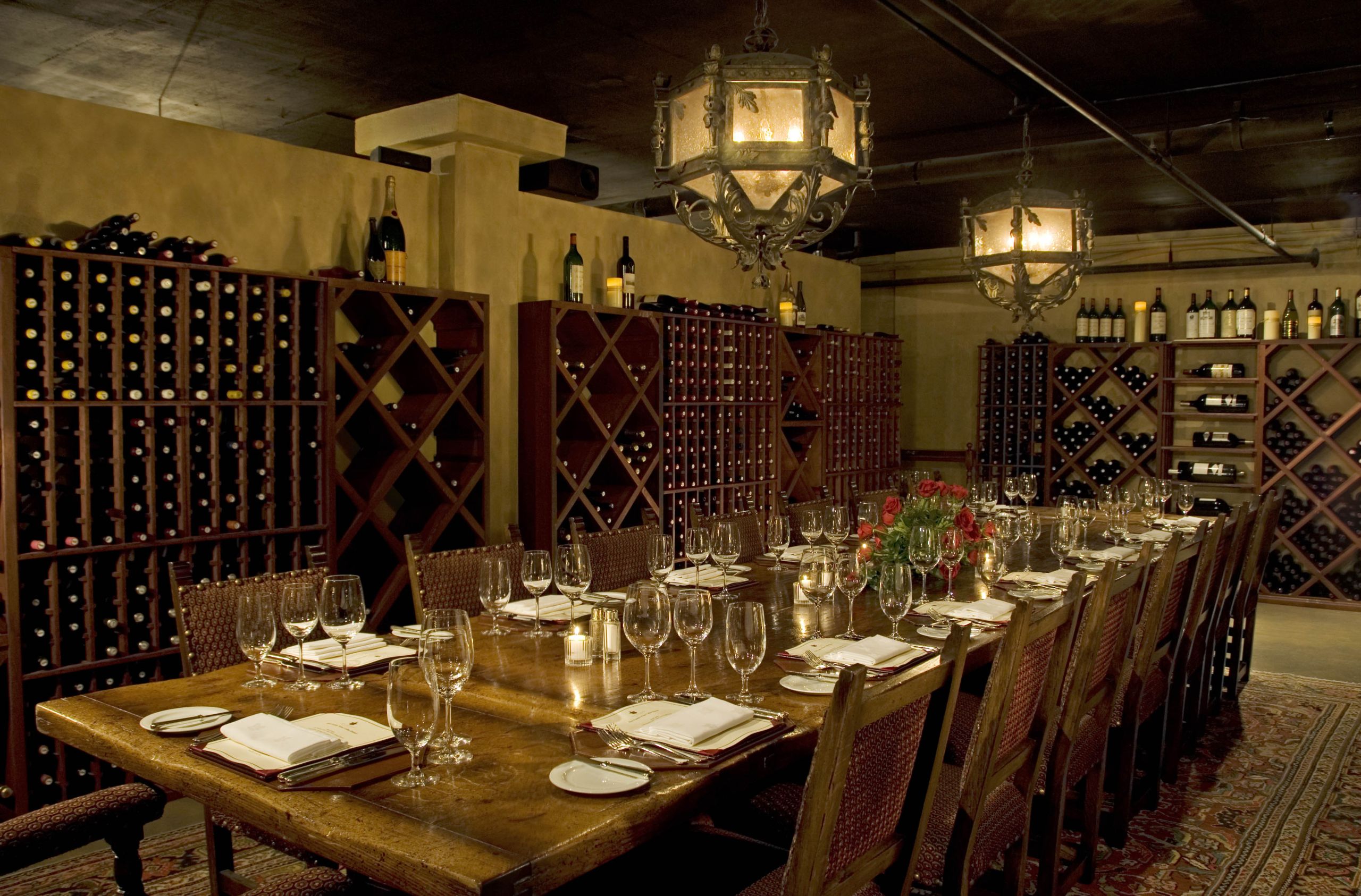 New Year’s Eve In The Lodge Wine Cellar Sea Island Resort