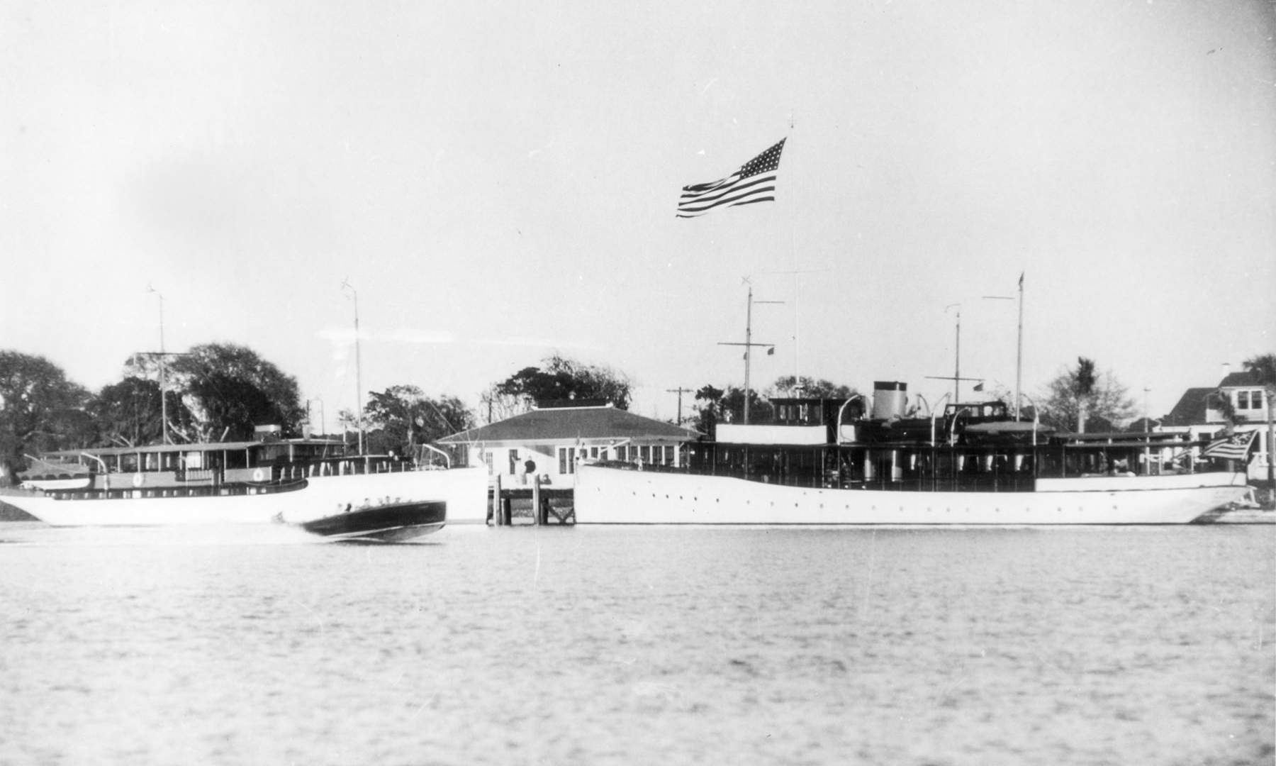 Historical photo of Sea Island Yacht Club