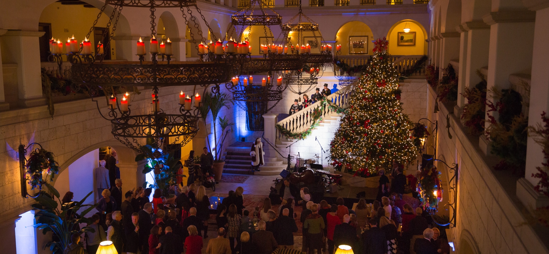 tree lighting holiday Christmas