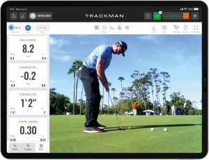 tablet with trackman app