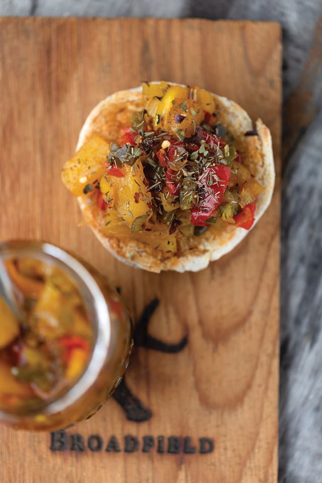 pineapple-jalapeño chutney