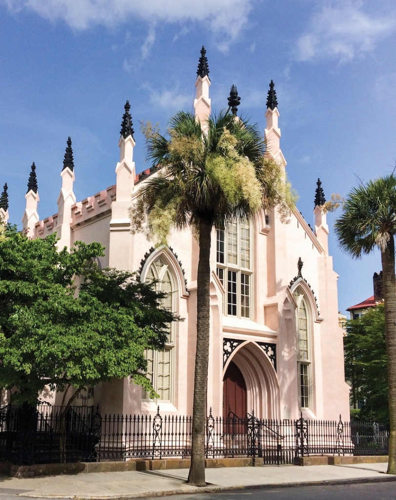 French Huguenot Church in Charleston, South Carolina.