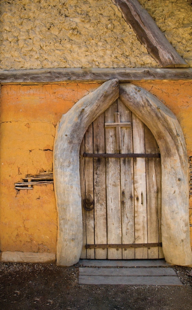 Jamestown Church in Virginia.