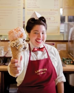 Leopold’s Ice Cream in Savannah, Georgia.