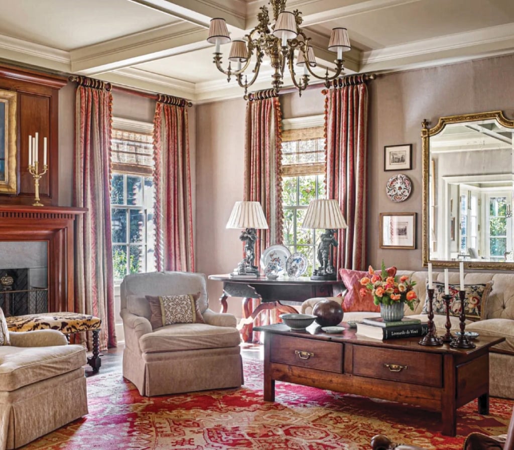 Interior designed by Liza Bryan.